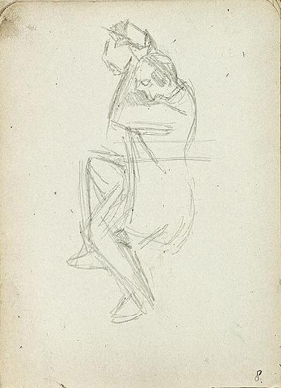 Theo van Doesburg Dansende man oil painting image